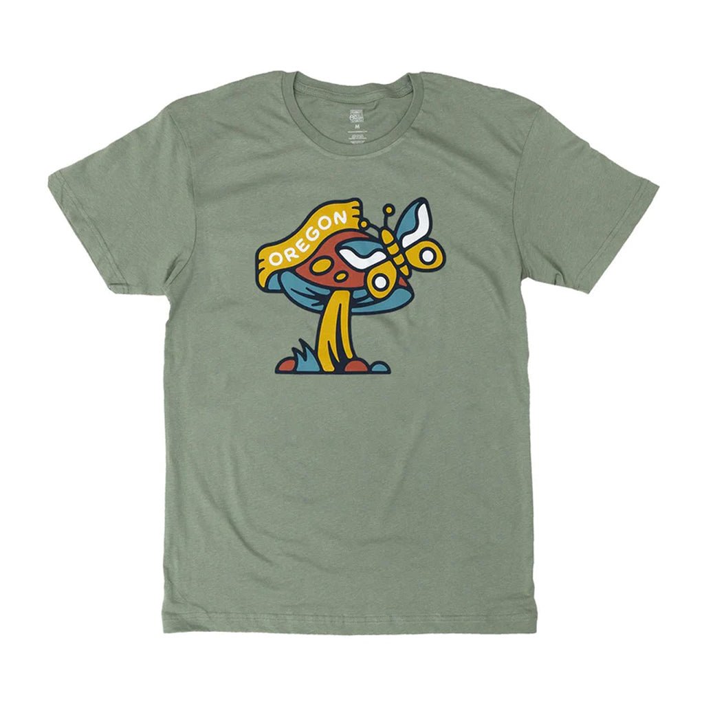 Oregon Mushroom Tee - Unisex Tees - Hello From Portland