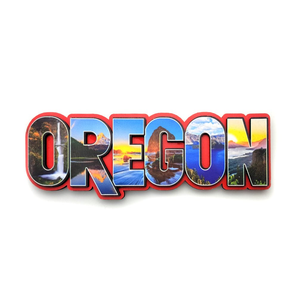 Oregon Wood Magnet - Magnets - Hello From Portland