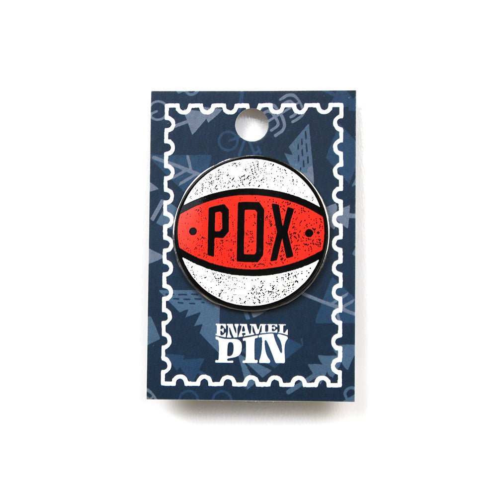 PDX Ball Pin - Enamel Pins - Hello From Portland