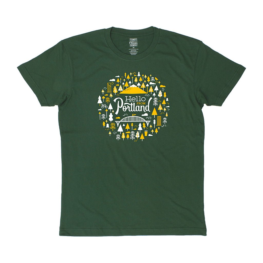 Portland Burst Tee - Unisex Tees - Hello From Portland