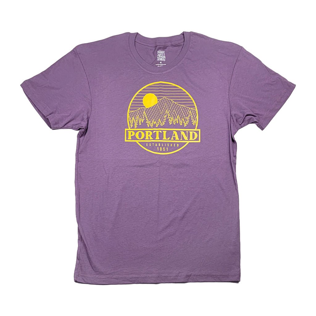 Portland Mountain View Tee - Unisex Tees - Hello From Portland