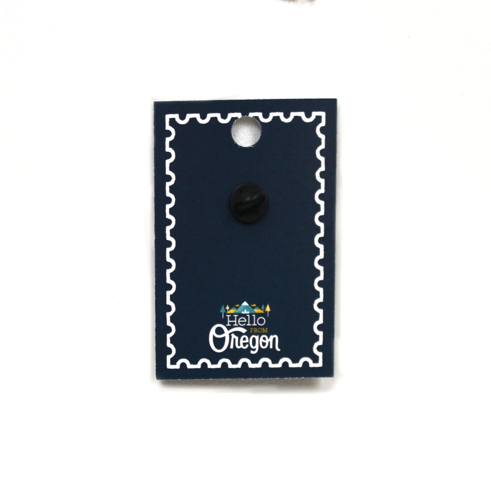 Portland Oregon Script Pin - Enamel Pin - Hello From Portland