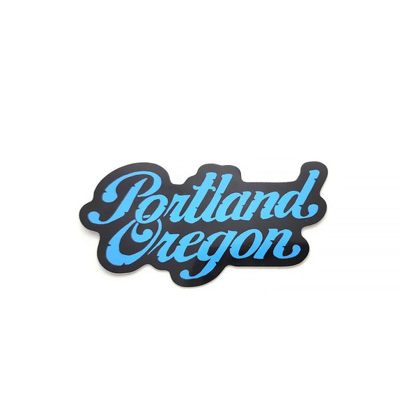 Portland Script Sticker | Portland Oregon Souvenirs & Gifts - Hello ...