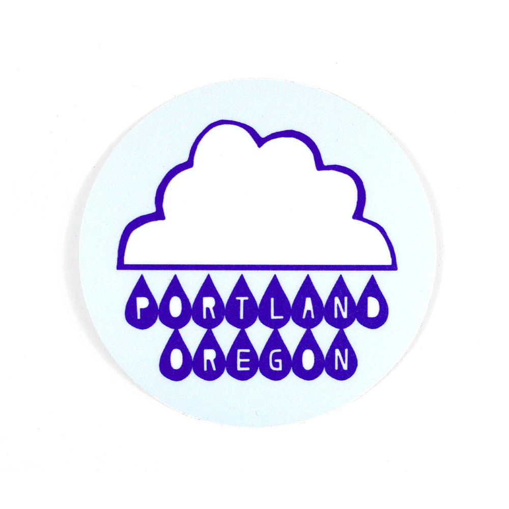 Rain Cloud Sticker - Sticker - Hello From Portland