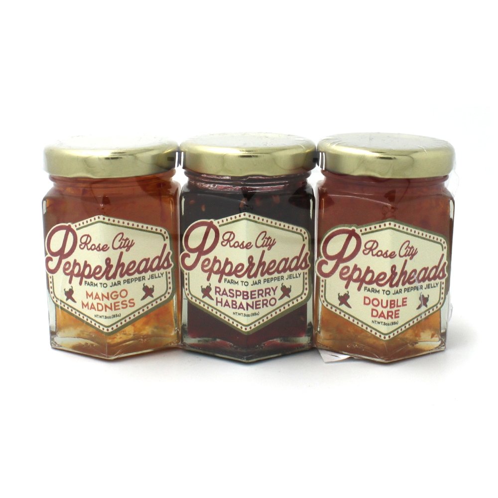 Rose City Pepperheads Mini BBQ Trio - Hello From Portland