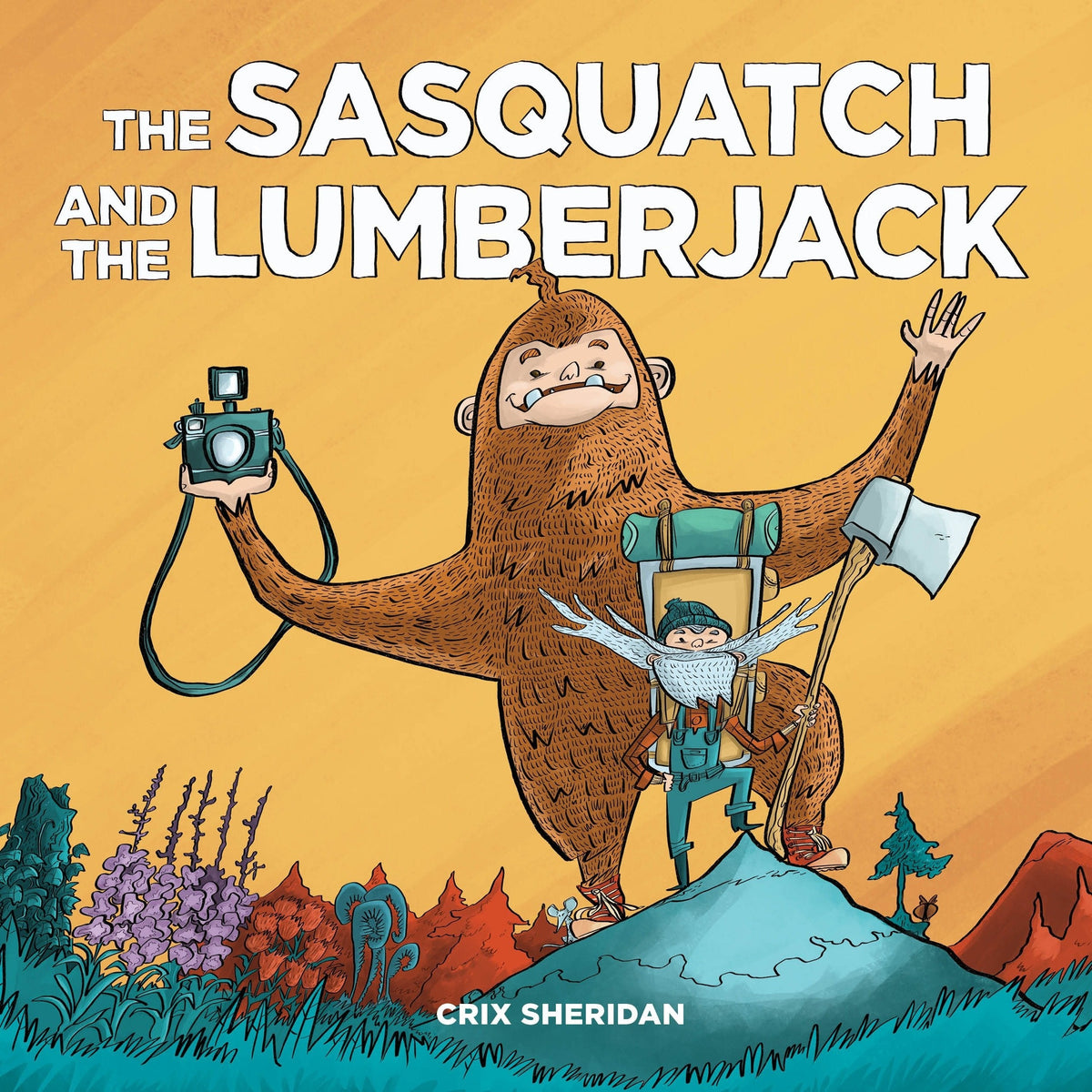 Sasquatch &amp; The Lumberjack Book - Book: Kids - Hello From Portland