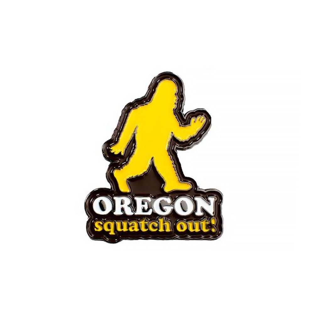 Squatch Out Pin - Enamel Pins - Hello From Portland