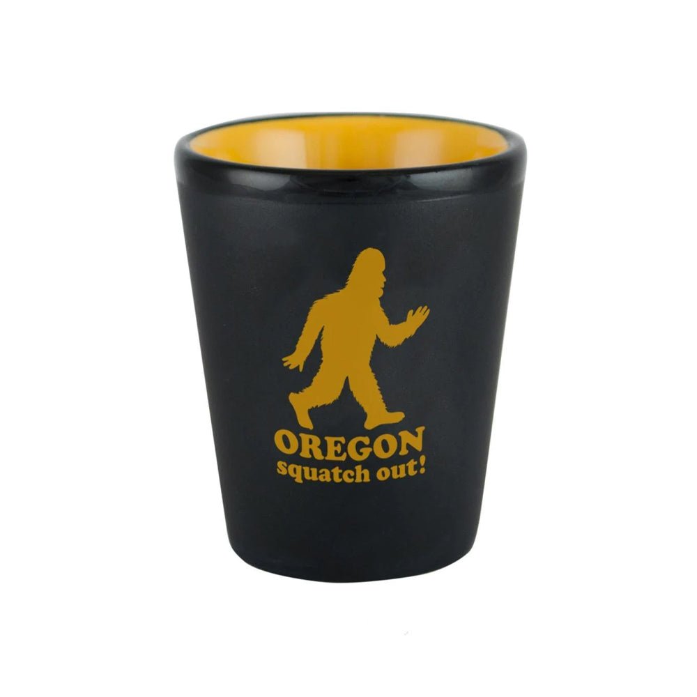 Squatch Out Shot Glass | Portland Oregon Souvenirs & Gifts - Hello From ...