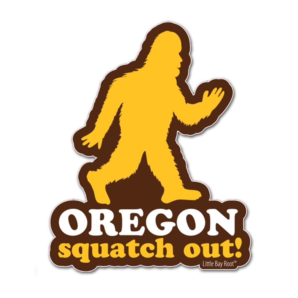 Squatch Out Sticker - Sticker - Hello From Portland