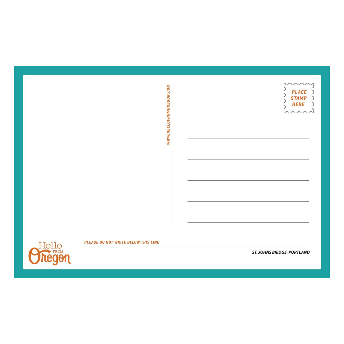 St. Johns Bridge Postcard - Postcards - Hello From Portland