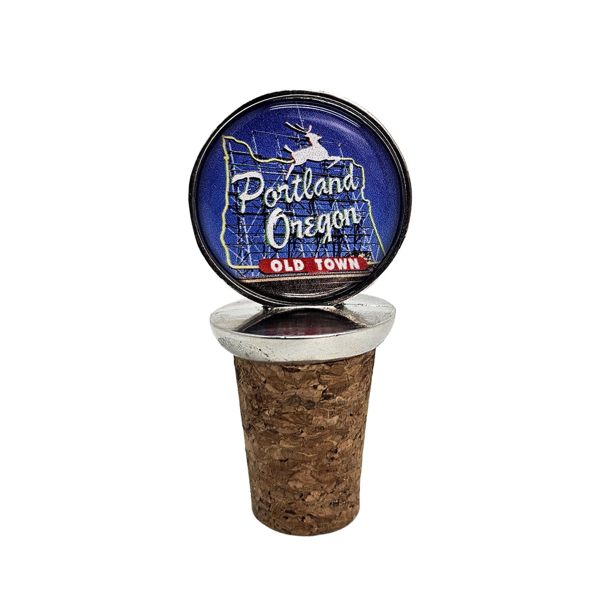 Stag Bottle Stopper - Bottle Stoppers - Hello From Portland