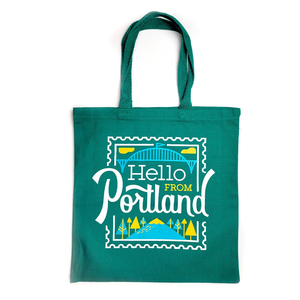 Stamp Tote - Totebag - Hello From Portland