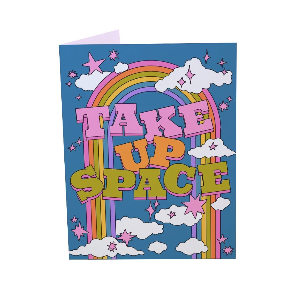 Take Up Space Card - Greeting Cards - Hello From Portland