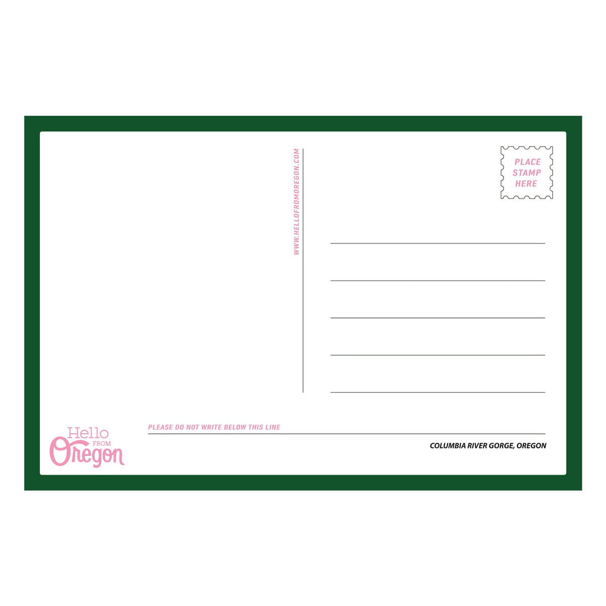 The Gorge Postcard - Postcards - Hello From Portland