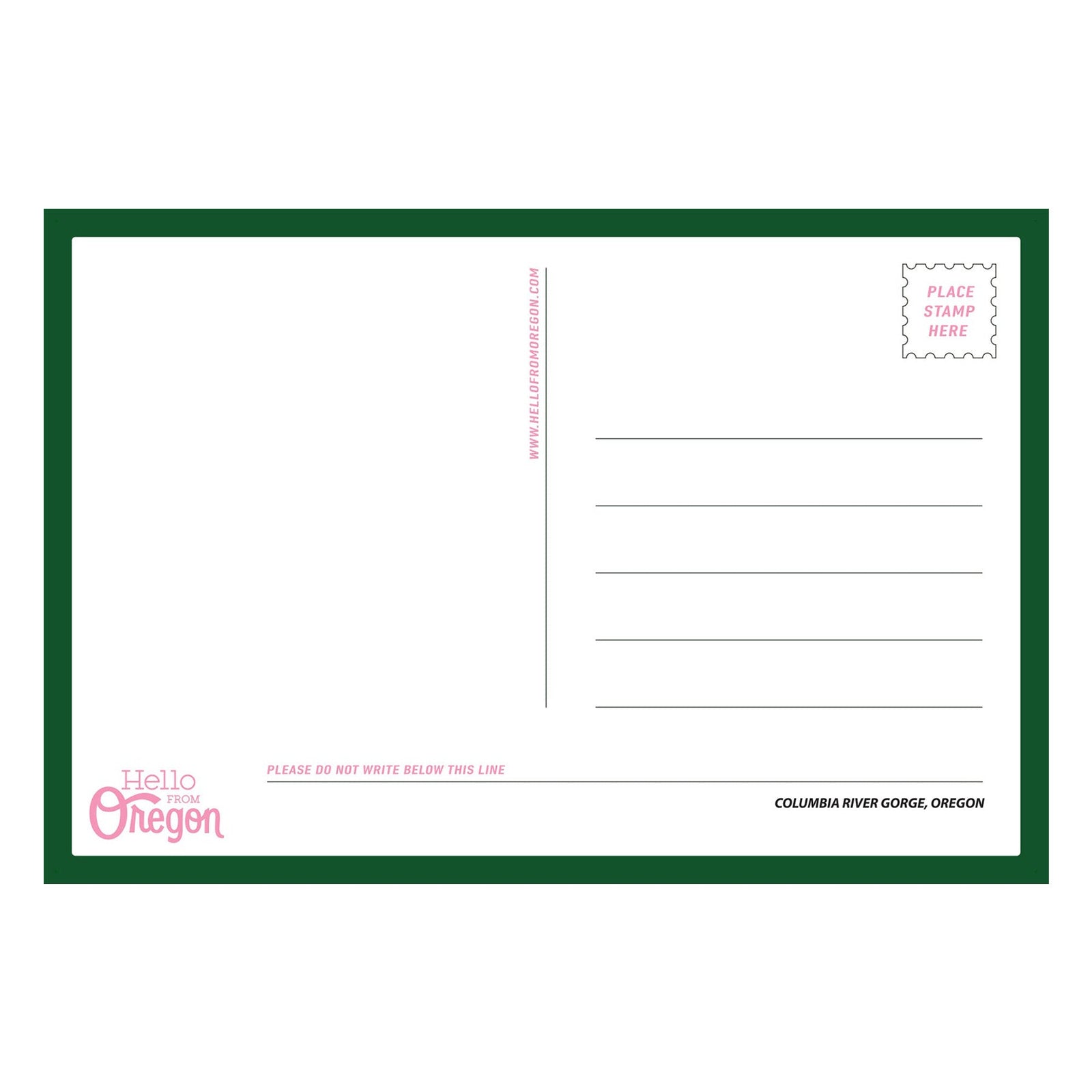 The Gorge Postcard - Postcards - Hello From Portland