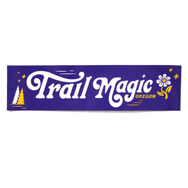 Trail Magic Holographic Bumper Sticker - Stickers - Hello From Portland