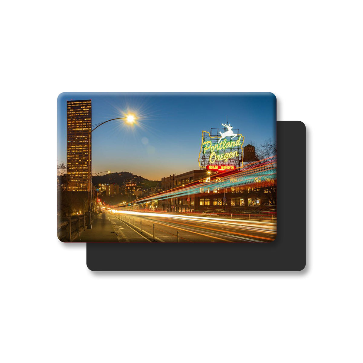 White Stag At Dusk Magnet - Magnets - Hello From Portland