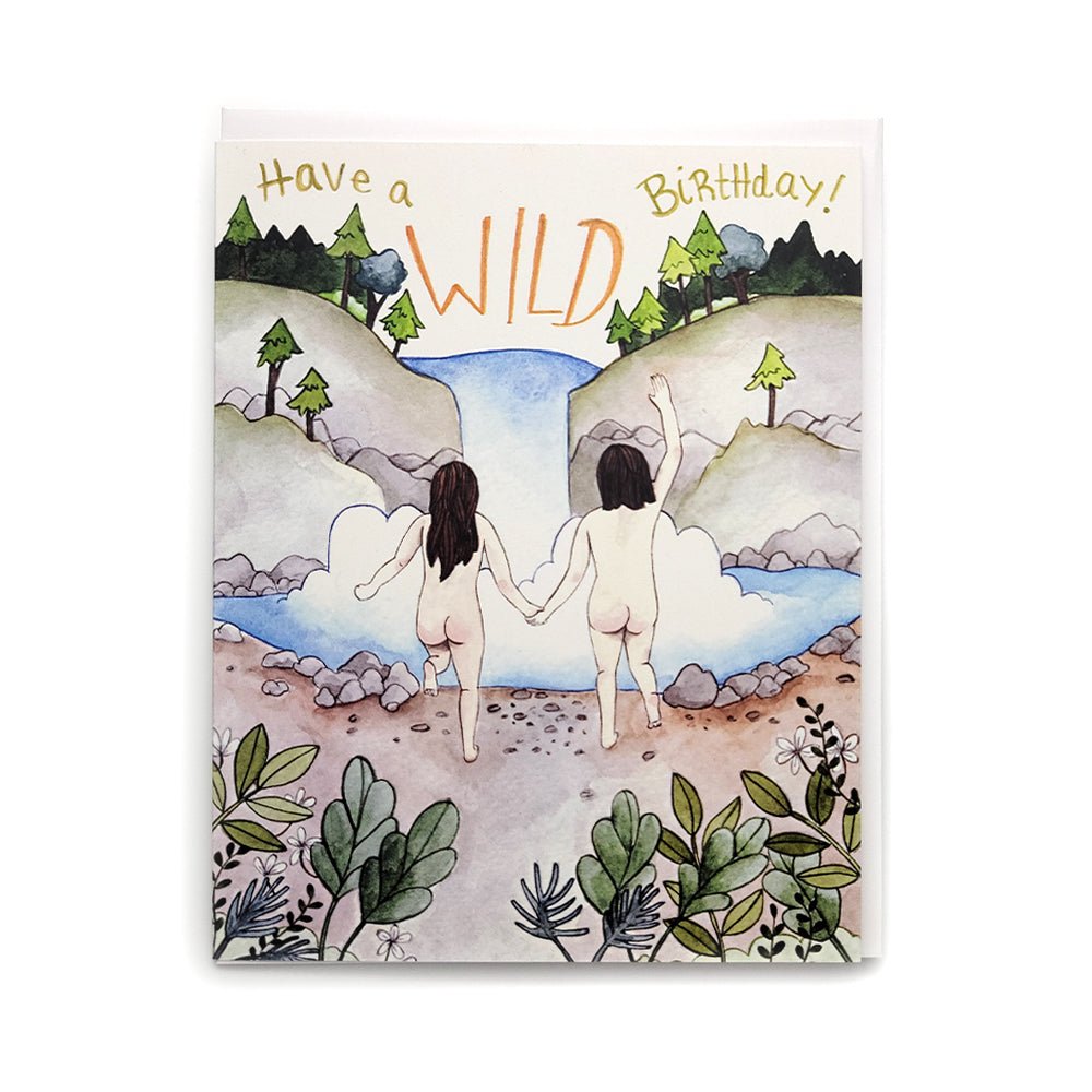 Wild Birthday Card - Greeting Cards - Hello From Portland